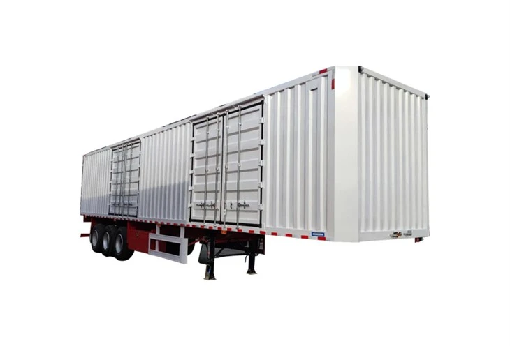 Trailer Box Semi Truk Dari Produsen Trailer Langsung
