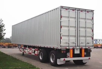 Box Semi Truck Trailer From Trailer Manufacturer Directly
